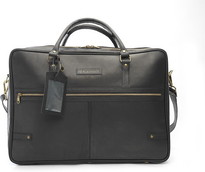 Flairmen Weekender Bag Small Travel Bag - Medium(Black)