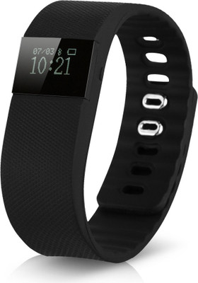 Syntrino TW64 Fitness Smart Band(Black Strap, Size