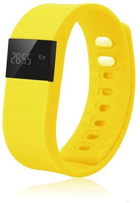 MDI Smart Bluetooth Fitness Band(Yellow Strap Regular)