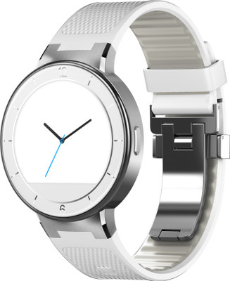 Alcatel One Touch Watch Pure White Smartwatch(White Strap Regular)