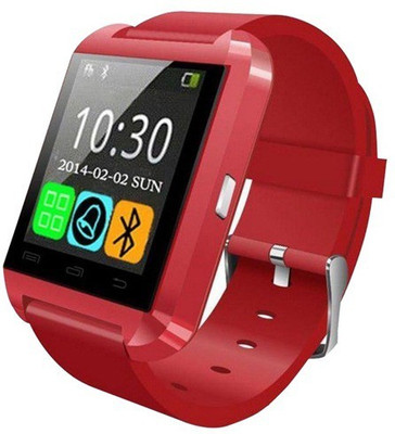YSB u8 Smartwatch(Red Strap Regular)