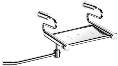 Dazzle Soap Dish with Napkin Holder Stainless Steel(Steel)