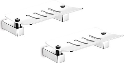 Dazzle 2 Piece Soap Dish(Steel)