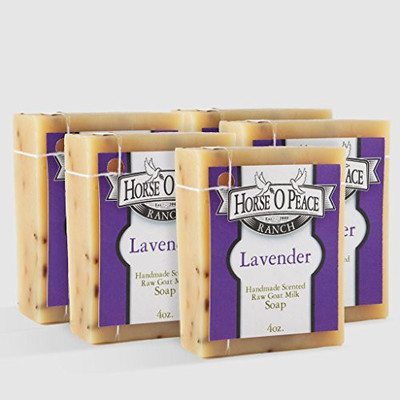 Horse 'O Peace Ranch Handmade Herbal 100% Raw Goat Milk Lavender Soap 5 PACK(120 ml, Pack of 5)
Horse 'O Peace Ranch Handmade Herbal 100% Raw Goat Milk Lavender Soap 5 PACK(120 ml, Pack of 5)