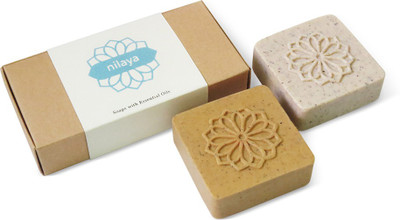 Nilaya Soaps with Essential Oils(Pack of two)(200 g, Pack of 2)