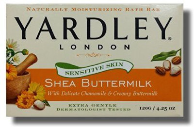Yardley London London Sensitive Skin Soap Bath Bar Shea Buttermilk (Pack of 3)(120 g)
Yardley London London Sensitive Skin Soap Bath Bar Shea Buttermilk (Pack of 3)(120 g)