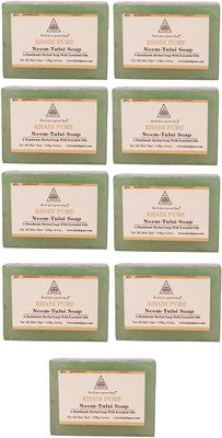 Khadi Pure Natural Handmade Pure Neem Tulsi Soap with essential Oil(1125 g, Pack of 9)
Khadi Pure Natural Handmade Pure Neem Tulsi Soap with essential Oil(1125 g, Pack of 9)