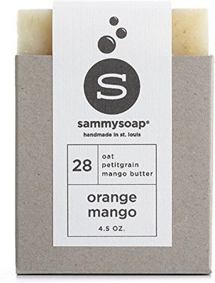 Sammysoap All Natural Soap Bar, Orange Mango(127.53 g)