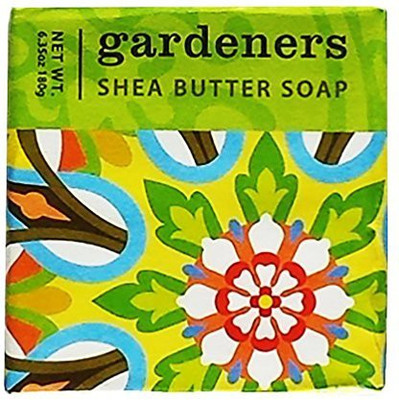 Greenwich Bay Trading Company French Milled Exfoliating GARDENERS SHEA BUTTER Bar Bath Soap | Shea Butter Clove Oil Orange Oil Exfoliating Apricot Seed Organic Oat Flour Captivating Botanical Spa Soap (1 Pack)(180 g)
Greenwich Bay Trading Company French Milled Exfoliating GARDENERS SHEA BUTTER Bar Bath Soap | Shea Butter Clove Oil Orange Oil Exfoliating Apricot Seed Organic Oat Flour Captivating Botanical Spa Soap (1 Pack)(180 g)