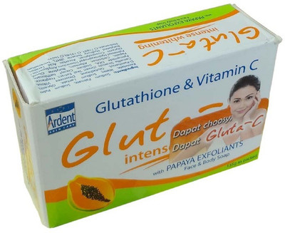 Gluta-C Intense Whitening With Papaya Exfoliants Herbal Soap AMZ0032 3Pc(405 g, Pack of 3)
Gluta-C Intense Whitening With Papaya Exfoliants Herbal Soap AMZ0032 3Pc(405 g, Pack of 3)