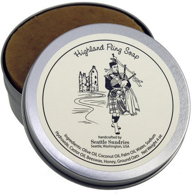 Seattle Sundries Highland Fling Soap - 100% Natural & Hand Made in Reusable Travel Gift Tin(120 ml)
Seattle Sundries Highland Fling Soap - 100% Natural & Hand Made in Reusable Travel Gift Tin(120 ml)