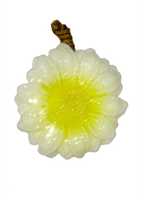 Micro White Sunflower Shaped Soap(100 g)