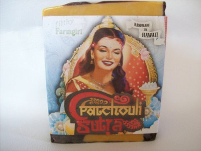 Filthy Farmgirl Patchouli Sutra BAR SOAP Cocoa Butter Tumeric Patchouli(210 g)
Filthy Farmgirl Patchouli Sutra BAR SOAP Cocoa Butter Tumeric Patchouli(210 g)