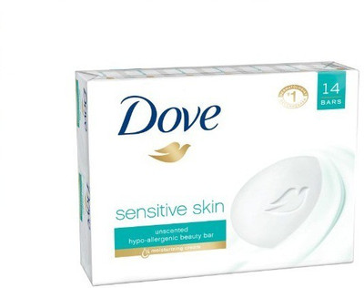 Dove Sensitive Skin Unscented Beauty Cream Bar soap (Pack Of 3)(100 g, Pack of 3)
Dove Sensitive Skin Unscented Beauty Cream Bar soap (Pack Of 3)(100 g, Pack of 3)