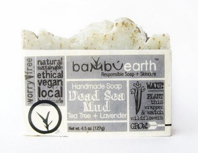 Bambu Earth Handmade Soap Bars In Plantable Packaging - Lavender, Tea Tree + Mud(127.53 g)
Bambu Earth Handmade Soap Bars In Plantable Packaging - Lavender, Tea Tree + Mud(127.53 g)