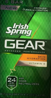 Irish Spring Gear Deodorant Soap Skin Hydration Bars (Pack of 4)(105.3 g, Pack of 4)
Irish Spring Gear Deodorant Soap Skin Hydration Bars (Pack of 4)(105.3 g, Pack of 4)