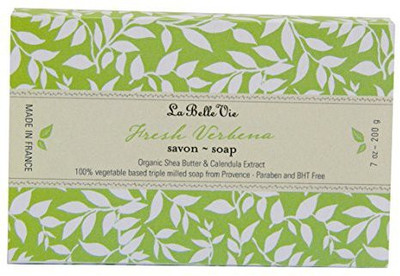 Ton Savon La Belle Vie Triple Milled Exfoliating Soap bar. Made in France. With Organic Shea Butter - Fresh Verbena(200 g)
Ton Savon La Belle Vie Triple Milled Exfoliating Soap bar. Made in France. With Organic Shea Butter - Fresh Verbena(200 g)
