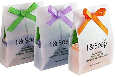 I & SOAP Natural Soap Gift Set - 3 Full Size Bars - (1)Extra Virgin Olive-Lavender (1)Calendula-Lavender (1)Triple Butter-Orange - 100% Natural & Organic Materials - Handcrafted Herbal Soap - Gentle and Effective Facial Hand and Body Cleansing Soap Bars -
I & SOAP Natural Soap Gift Set - 3 Full Size Bars - (1)Extra Virgin Olive-Lavender (1)Calendula-Lavender (1)Triple Butter-Orange - 100% Natural & Organic Materials - Handcrafted Herbal Soap - Gentle and Effective Facial Hand and Body Cleansing Soap Bars -
