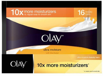 Olay Ultra Moisture With Shea Butter 16 Moisturizing Soap(120.445 g, Pack of 16) 
Olay Ultra Moisture With Shea Butter 16 Moisturizing Soap(120.445 g, Pack of 16)
