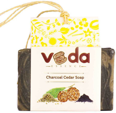 Veda Essence Charcoal Cedar Soap(125 g)