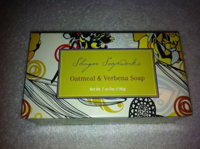 Shugar Soapworks SHUGAR SOAPWORKS OATMEAL & VERBENA SOAP(190 g)