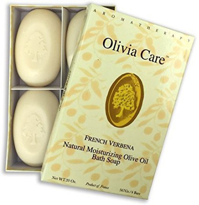 Olivia Care Natural Olive Oil Bath Soaps, French Verbenaet Of Four(567 g, Pack of 4)
Olivia Care Natural Olive Oil Bath Soaps, French Verbenaet Of Four(567 g, Pack of 4)