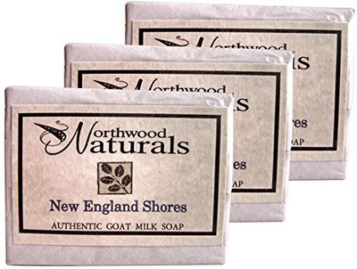 Northwood Naturals Goats Milk Soap - All Natural - New England Shores - Pack of 3(30 g)
Northwood Naturals Goats Milk Soap - All Natural - New England Shores - Pack of 3(30 g)