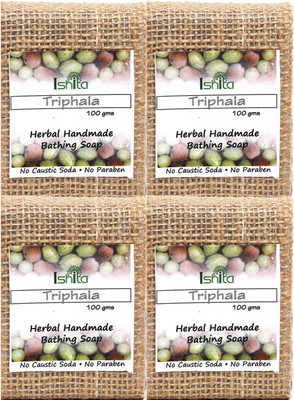 Ishita International Triphala Soap(400 g, Pack of 4)