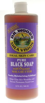 Dr. Woods Organic Shea Butter Pure Black Castile Soap ( Pack of 2)(960 ml)