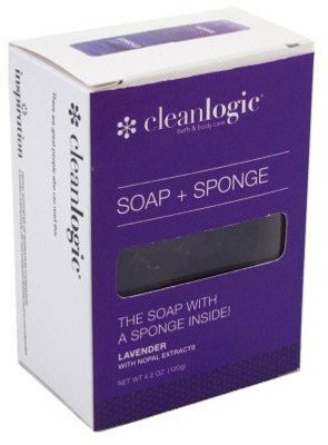 CleanLogic, The Soap With A Sponge Inside 4 Lavender Clean Logic Lavender Soap Sponge(140 g)
CleanLogic, The Soap With A Sponge Inside 4 Lavender Clean Logic Lavender Soap Sponge(140 g)