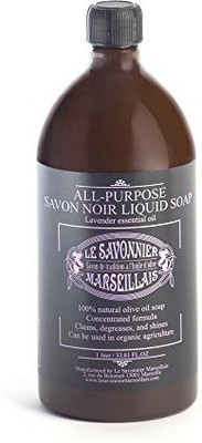LSM Soaps Le Savonnier Marseillais All-Purpose Liquid Soap Lavender(1014 ml)