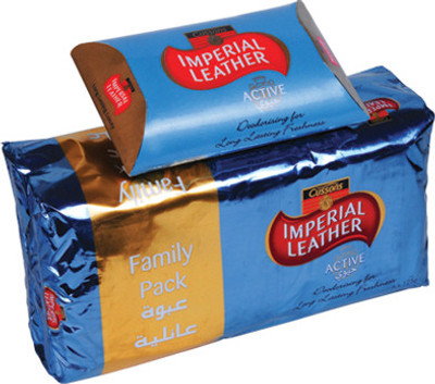Cussons Imperial Leather Active Soap - Family Pack of 6(125 g, Pack of 6)