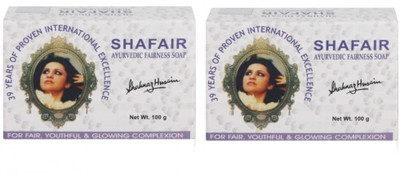 Shahnaz Husain Shafair Ayurvedic Fairness Soap - Pack of 2(200 g)