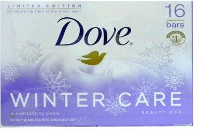 Dove Limited Edition Winter Care Beauty Bars with Moisturizing Cream 16 Bars(130 g, Pack of 16)
Dove Limited Edition Winter Care Beauty Bars with Moisturizing Cream 16 Bars(130 g, Pack of 16)