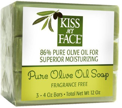Kiss My Face Naked Pure Olive Oil Bar Soap, Bars, 3 Count(113.36 g, Pack of 3)
Kiss My Face Naked Pure Olive Oil Bar Soap, Bars, 3 Count(113.36 g, Pack of 3)