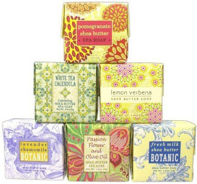 Greenwich Bay Trading Spa Soap Sampler Set Of Six Aromatic Soaps Size(53 g, Pack of 6)
Greenwich Bay Trading Spa Soap Sampler Set Of Six Aromatic Soaps Size(53 g, Pack of 6)
