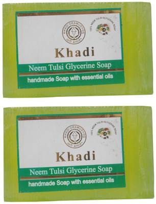 Khadi Herbal Neem Tulsi(250 g, Pack of 2)