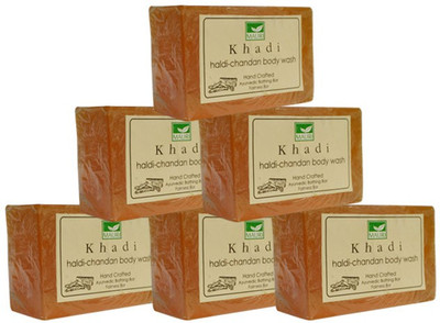 Khadi Mauri Haldi Chandan - Pack of 6 - Premium Handcrafted Herbal(750 g, Pack of 6)
Khadi Mauri Haldi Chandan - Pack of 6 - Premium Handcrafted Herbal(750 g, Pack of 6)