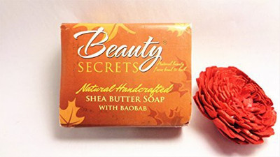 Beauty Secrets Organic Beauty Works Shea Butter Soap Handcrafted Baobab Fair Trade Made In Ghana(85 g)
Beauty Secrets Organic Beauty Works Shea Butter Soap Handcrafted Baobab Fair Trade Made In Ghana(85 g)