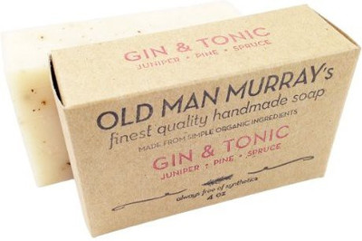 Old Man Murray's Gin & Tonic All-Natural Soap (2 Bars) - Juniper Pine Spruce - Handmade w/ Simple Organic Ingredients - No Parabens Alcohol Petroleum Artificial Dyes or Fragrances(120 ml, Pack of 2)
Old Man Murray's Gin & Tonic All-Natural Soap (2 Bars) - Juniper Pine Spruce - Handmade w/ Simple Organic Ingredients - No Parabens Alcohol Petroleum Artificial Dyes or Fragrances(120 ml, Pack of 2)