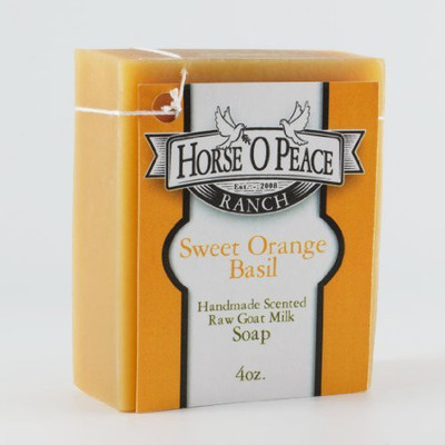 Horse 'O Peace Ranch Handmade Herbal 100% Raw Goat Milk Sweet Orange Basil Soap(120 ml)
Horse 'O Peace Ranch Handmade Herbal 100% Raw Goat Milk Sweet Orange Basil Soap(120 ml)