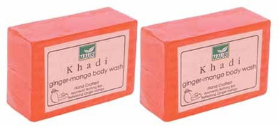 Khadi Mauri Ginger Mango Soap - Pack of 2 - Premium Handcafted Herbal(250 g, Pack of 2)
Khadi Mauri Ginger Mango Soap - Pack of 2 - Premium Handcafted Herbal(250 g, Pack of 2)