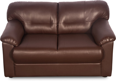 Godrej Interio Rio Plus Leatherette 2 Seater Sofa(Finish Color - Burgundy)