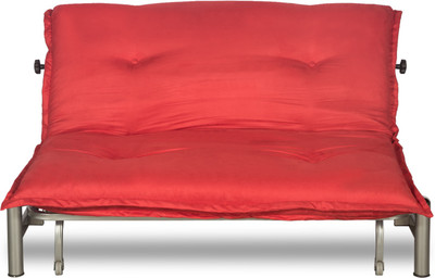 Godrej Interio Brussels Leatherette 2 Seater Sofa(Finish Color - Red)