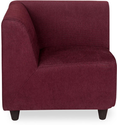 @home by Nilkamal Bolt1 Fabric 1 Seater Sofa(Finish Color - Maroon)
