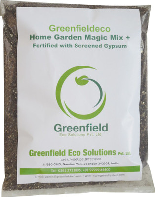 Greenfieldeco Home Garden Magic Mix Plus fortified with Screened Gypsum Soil Manure(4.7 kg Powder)
Greenfieldeco Home Garden Magic Mix Plus fortified with Screened Gypsum Soil Manure(4.7 kg Powder)
