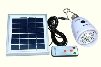 JaiLux LED SOLAR LAMP, POWER BANK WITH REMOTE Solar Light Set(Wall Mounted)