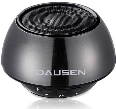 Dausen Hi-Fi 360 Bluetooth 10 W Portable Bluetooth Speaker(Black, Mono Channel)