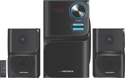 Manzana Blu Megatone Portable Bluetooth Home Audio Speaker(Black, 2.1 Channel)
Manzana Blu Megatone Portable Bluetooth Home Audio Speaker(Black, 2.1 Channel)