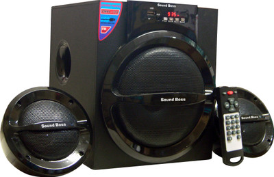 Sound Boss 2.1 MULTIMEDIA SPEAKER WITH BLUETOOTH Bluetooth Home Audio Speaker(Black, 2.1 Channel)
Sound Boss 2.1 MULTIMEDIA SPEAKER WITH BLUETOOTH Bluetooth Home Audio Speaker(Black, 2.1 Channel)
